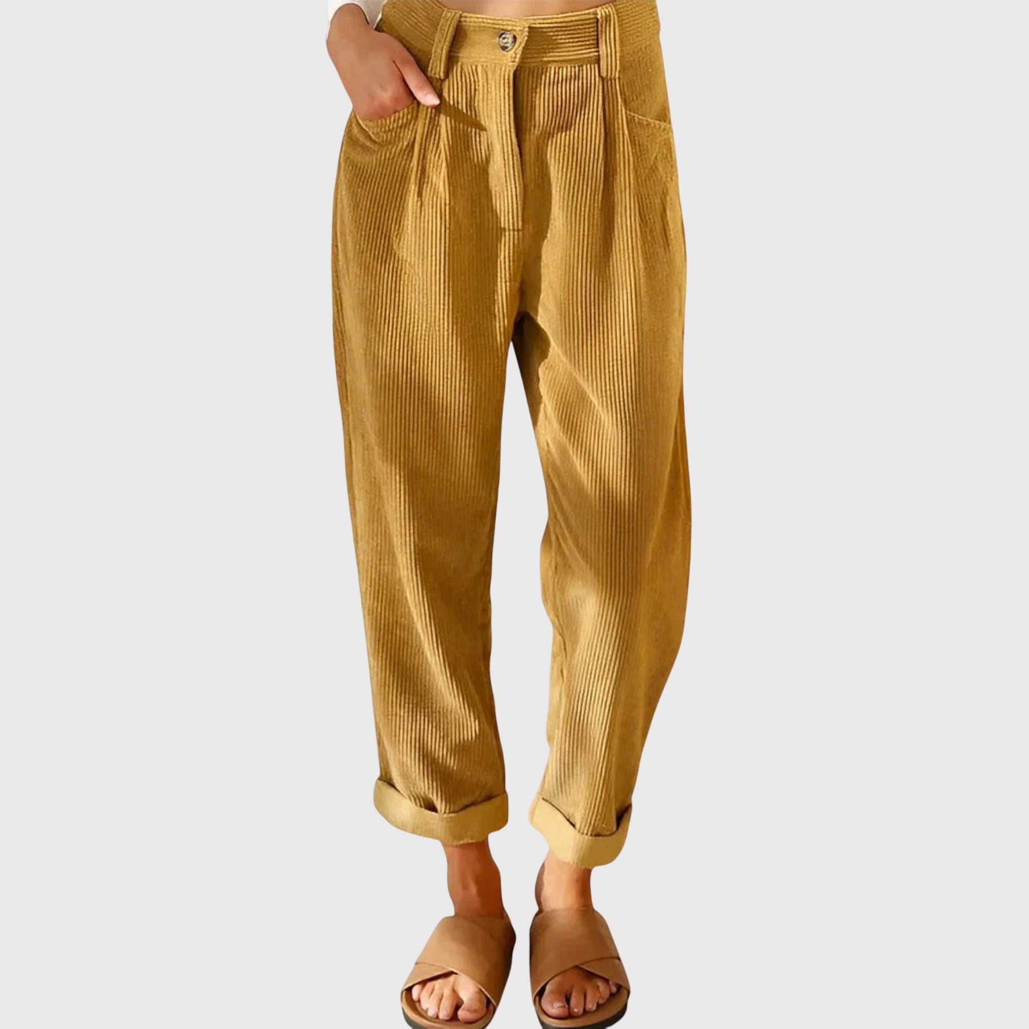 Jana - Modern Cord Trousers