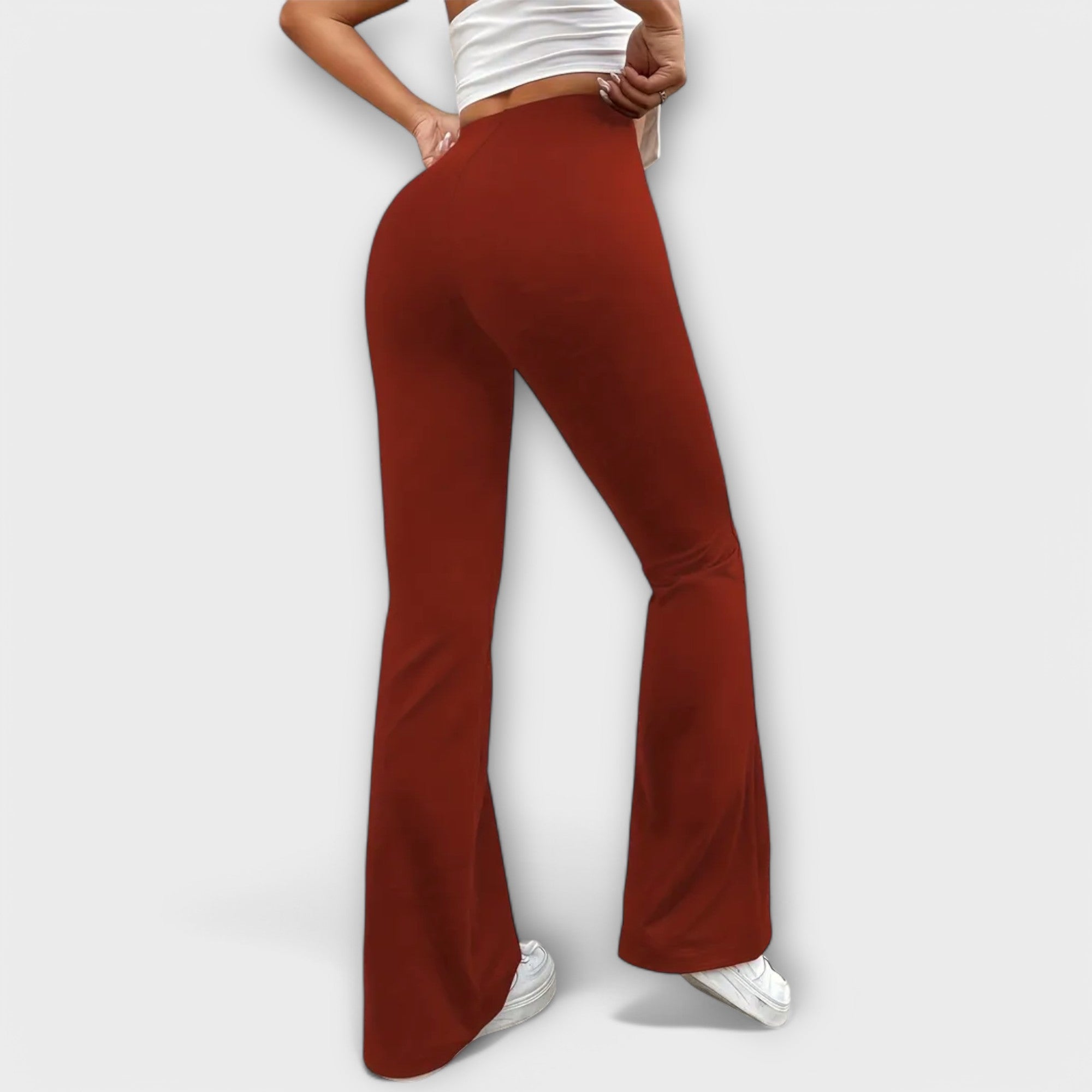 Serena - Relaxed Trousers with Flared Leg